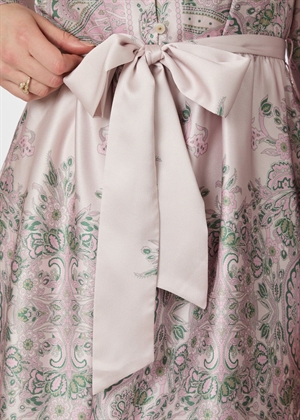Nova paisley border kjole Rose Neo Noir